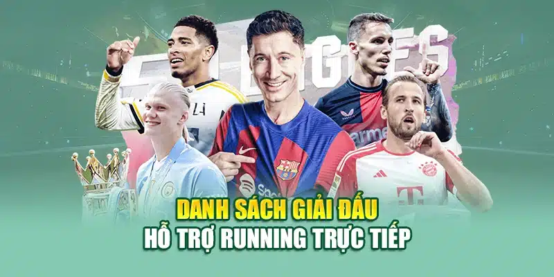 Khám Phá Cược Rung Hấp Dẫn Cùng Nhà Cái 79King Uy Tín 2 Danh sách giải đấu hỗ trợ Running trực tiếp