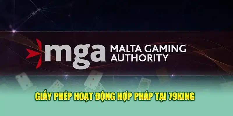 Giấy Phép Hoạt Động 79KING 1 Giấy phép hoạt động hợp pháp tại 79KING