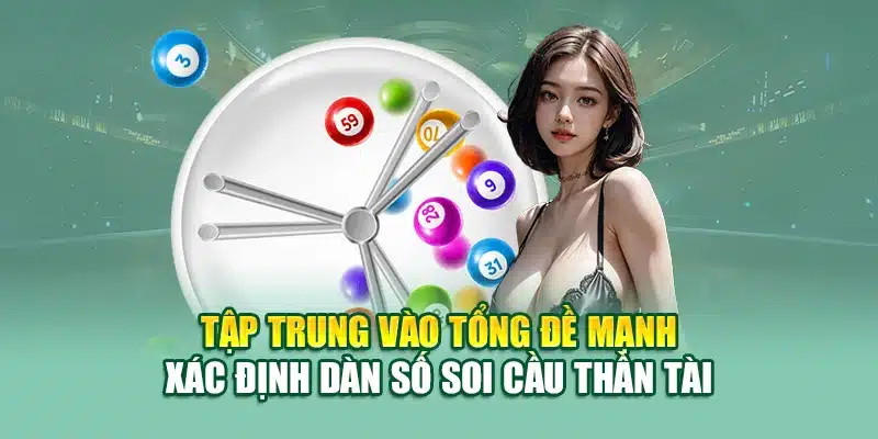 Soi Cầu Thần Tài Chuẩn 79king, Tăng Tỷ Lệ Trúng Mỗi Ngày 2 Tập trung vào tổng đề mạnh xác định dàn số soi cầu thần tài